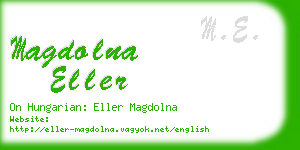 magdolna eller business card